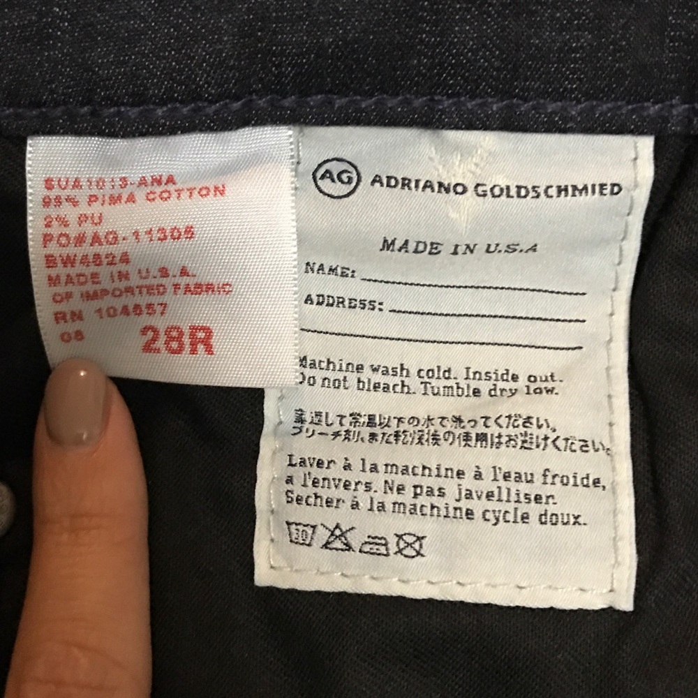 SOLD: AG Adriano Goldschmied Angel Jeans - Picture 6 of 6